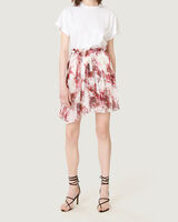 GUETTA FLOWY FLORAL MINI SKIRT  image number null